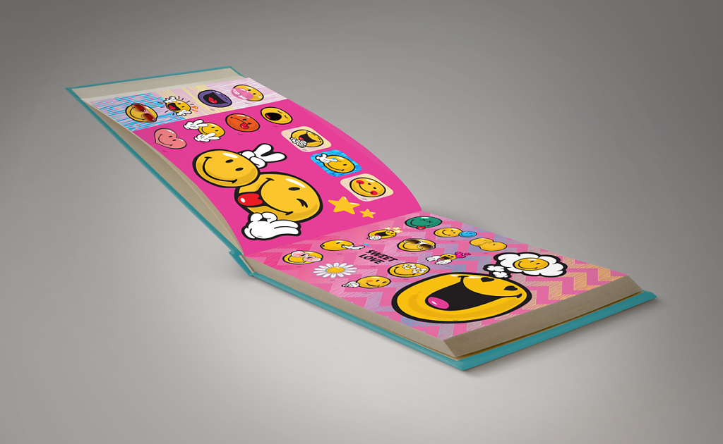 Smiley stickers girls- Gründ